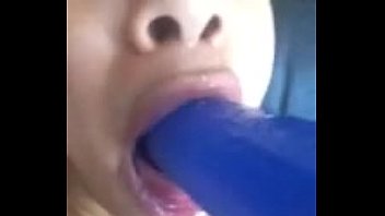 Vicky Hylton Gags on Monster Dildo