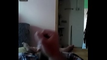 Stroking cock for masturbation